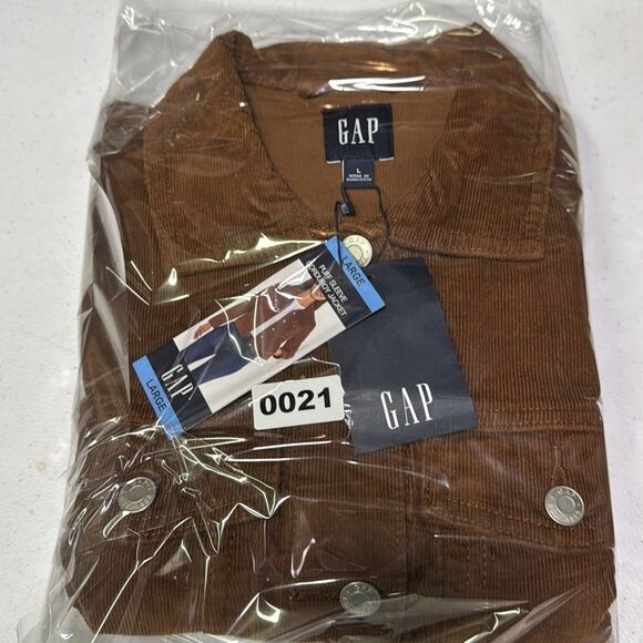 NWT Gap Emperador brown corduroy jacket, MSRP $69.99 - Picture 9 of 10